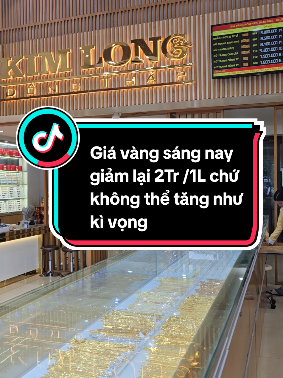 Giá vàng nhẫn trơn sáng nay ngày 30/10 tại Kim Long Đồng Tháp#ngànguyễn #66đồngtháp #gold #giavanghomnay #giavang@Nguyễn Ngà @Nguyễn Ngà @Nguyễn Ngà 