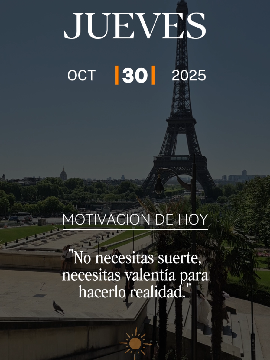 # No necesitas suerte, necesitas valentia, para hacerlo realidad #CapCut 