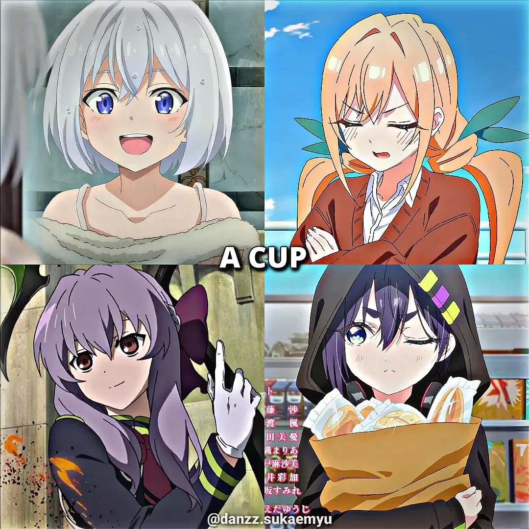 All anime name : A. 1. Wandering Witch: The Journey of Elaina 2. The 100 Girlfriends Who Really, Really, Really, Really, REALLY Love You 3. Seraph of the End: The Beginning of the End 4. The 100 Girlfriends Who Really, Really, Really, Really, REALLY Love You B. 1. The Fragrant Flower Blooms with Dignity 2. Kubo Won't Let Me Be Invisible 3. Love, Chunibyo & Other Delusions! 4. The Girl I Like Forgot Her Glasses C. 1. Alya Sometimes Hides Her Feelings in Russian 2. TONIKAWA: Over The Moon For You 3. Date A Live 4. The Angel Next Door Spoils Me Rotten D. 1. Lycoris Recoil 2. The Café Terrace and Its Goddesses 3. A Couple of Cuckoos 4. Saekano -How to Raise a Boring Girlfriend- E. 1. My Dress-up Darling 2. A Couple of Cuckoos 3. The 100 Girlfriends Who Really, Really, Really, Really, REALLY Love You 4. I'm Getting Married to a Girl I Hate in My Class F. 1. The Quintessential Quintuplets 2. Rent-a-Girlfriend 3. Alya Sometimes Hides Her Feelings in Russian 4. The Quintessential Quintuplets G.  1. More than a Married Couple, but Not Lovers. 2. The Dangers In My Heart 3. Alya Sometimes Hides Her Feelings in Russian 4. ORESUKI: Are you the only one who loves me? - #anime #thedangersinmyheart #thequintessentialquintuplets #margayl #foryoupage 