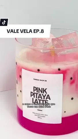 Vela de Pitaya no VALE VELA ✨💕 a gente se superou nessa!  #velasaromaticas #valevela #fazendovela #lattecandle #pitaya 