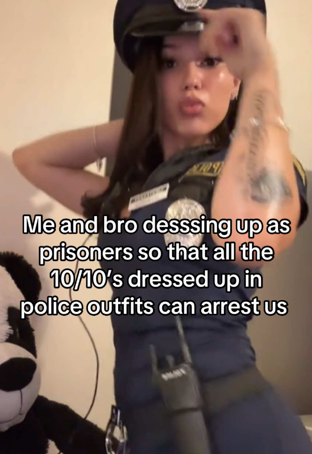 We all getting arrested #halloween #fineshyt #policeoutfit #foryoupage #hoopcreed @Bre🎀followingback @vivi2freaky @Annie Zheng @Lex 