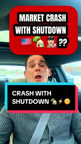 Market Crash With Shutdown 🏡⚡️🧐 ?? #ertuce #dmvrealtor #realtorofinstagram #dmvrealestateagent #dmvinvestors 