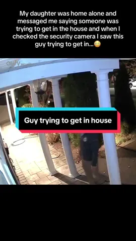 What’s that in his hand?! 😳 #eufy #homesecurity #caughtoncam #waitforit #crime 