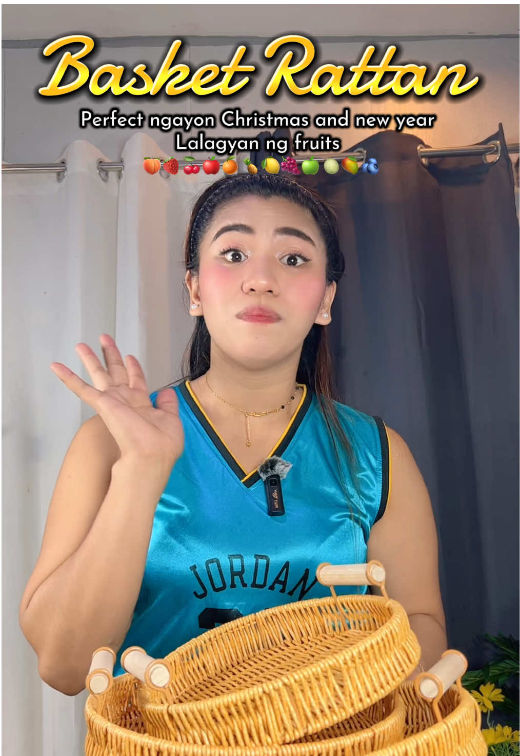 Ang perfect nito lagyan ng fruits itong basket nato!  #fruittray #basketrattan #affordable #basket #fruits 