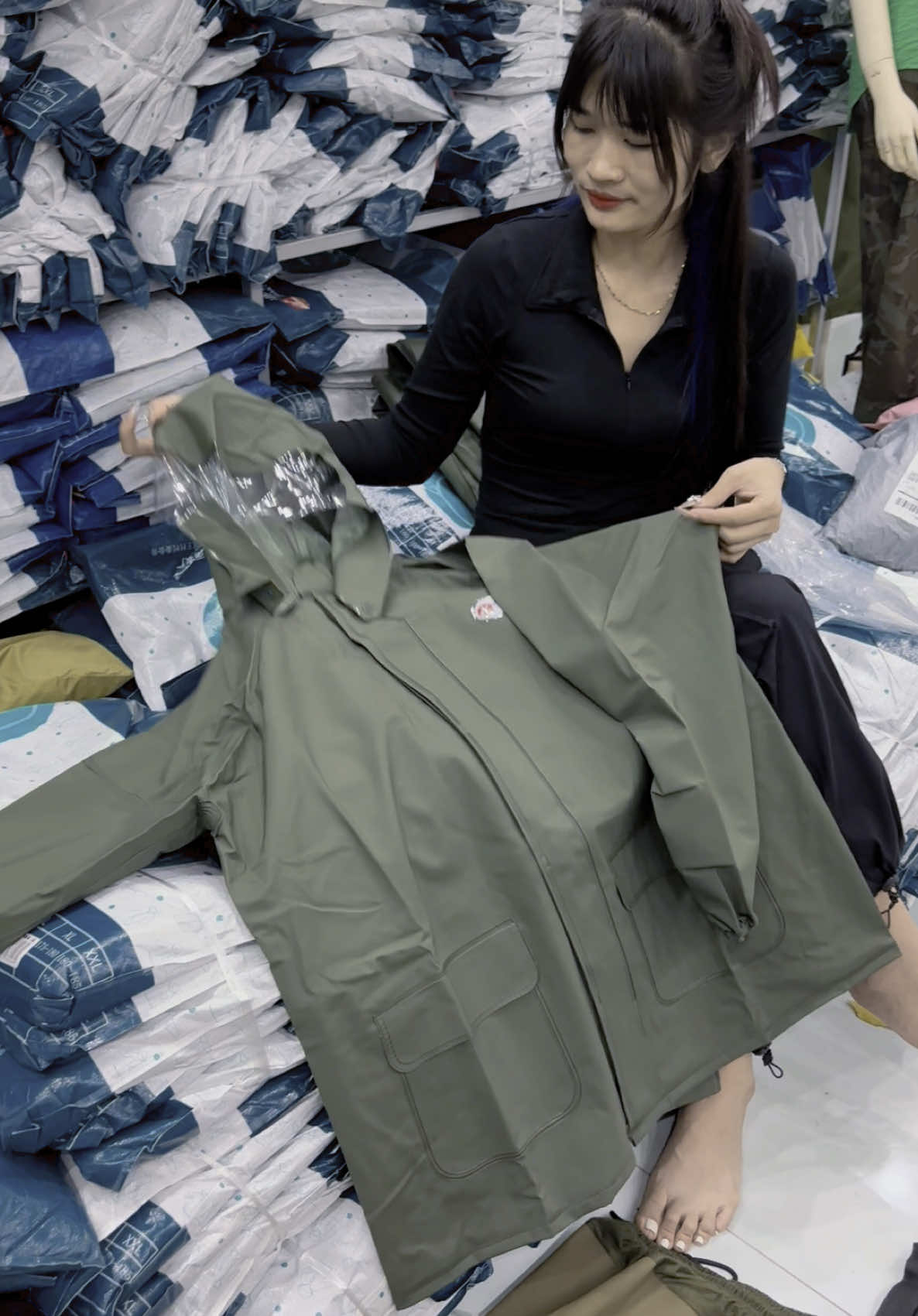 Áo mưa cao cấp #xuhuong #xuhướng #xuhuongtiktok #xuhuong 