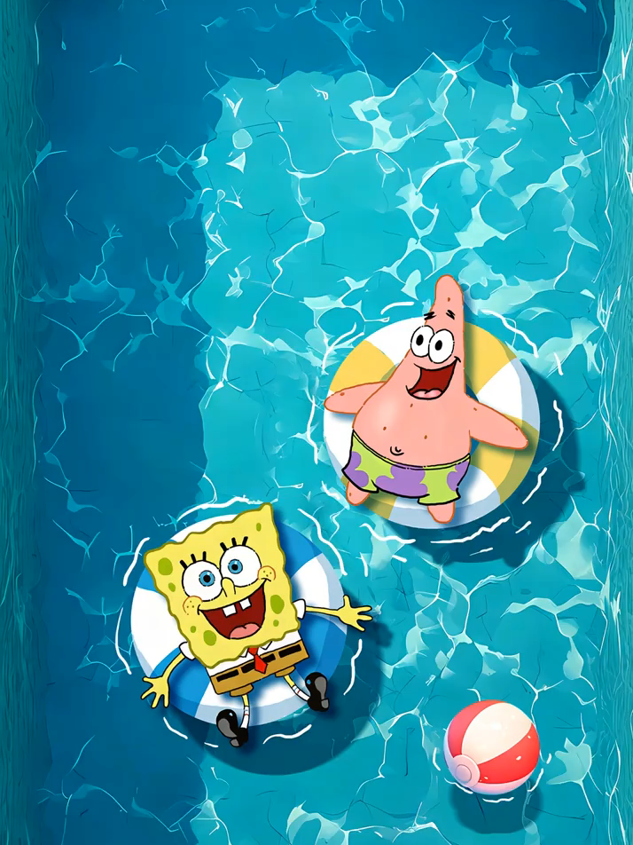 Sponge bob and Patric 🧽#livewallpaper #ios #android #foryoupage❤️❤️