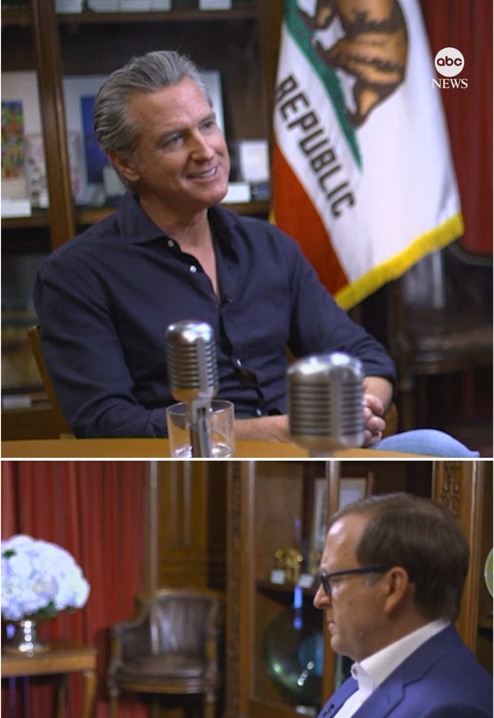 Gov. Gavin Newsom responds to comparisons to 