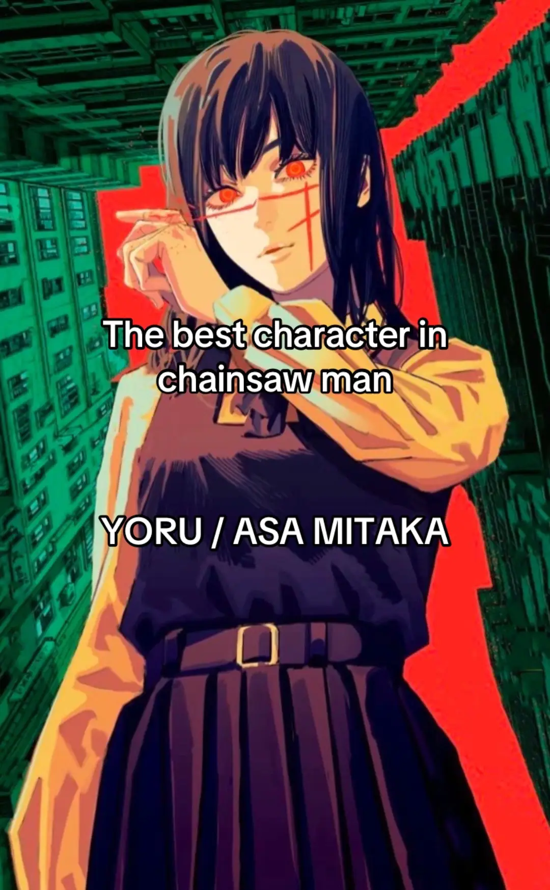 fujimoto add more cool Asa panels instead of cool yoru panels bruh #chainsawman #manga #asamitaka #yoru #wardevil #csm #anime #fyp