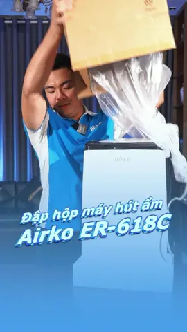 Unbox con hút ẩm cho không gian từ 20 đến 30m2. #mayhutamgiadinh #mayhutam #dorosin #airko 
