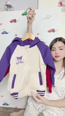 Áo nỉ bông mềm mịn, nhiều màu xinh cho bé yêu #aokhoachellokitty #hellokitty #aokhoacbegai #aochobegai #aokhoacnibongday 