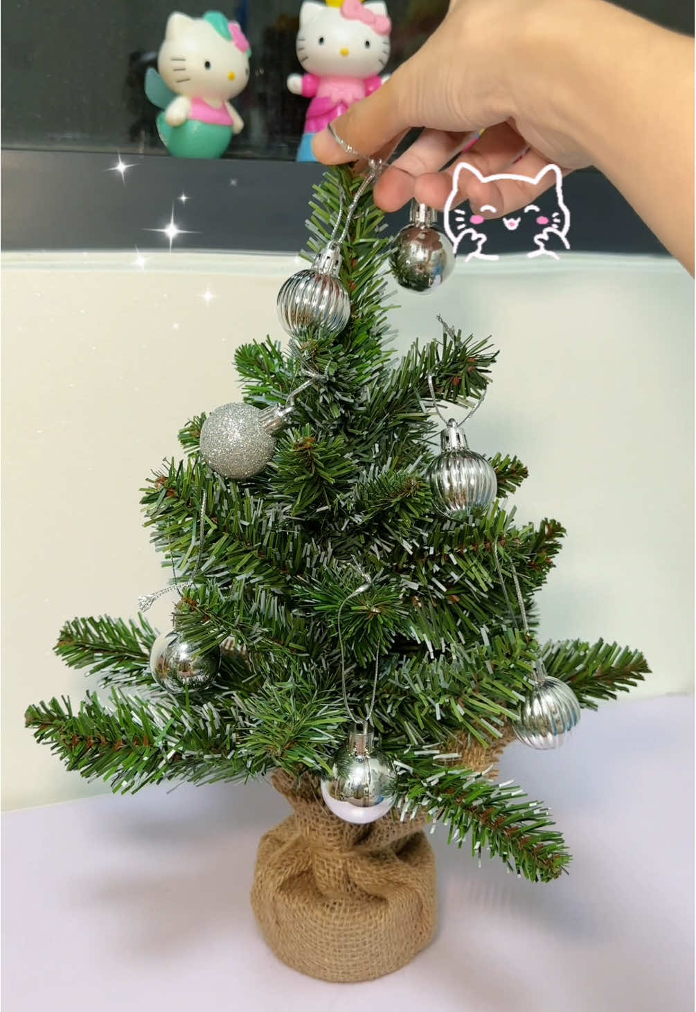 Cây Thông Noel để bàn dễ thương#caythongnoel #caythongnoelmini #caythong #trangtricaythong #giangsinh 