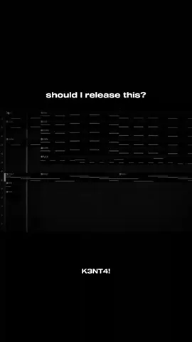 ignore the bad quality and terrible timing 😭😭 #foryoupage #release #fyp #artist #K3NT4 