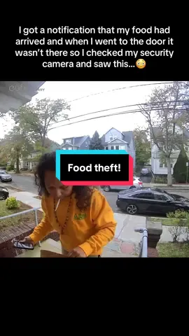 I guess I’ll go hungry now then…😒 #eufy #eufysecurity #caughtoncam #crime #delivery 