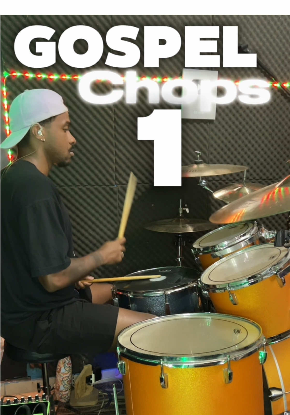 Frasezinha pra alegrar sua noite 😂 #drumlesson #gospelchops #bateristas #bateras 