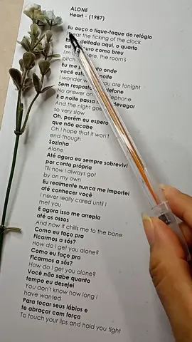 Quando o silêncio da noite grita mais alto que o coração.💔🎶 #heart #alone #traducao #letrasdemusicas #fyp 