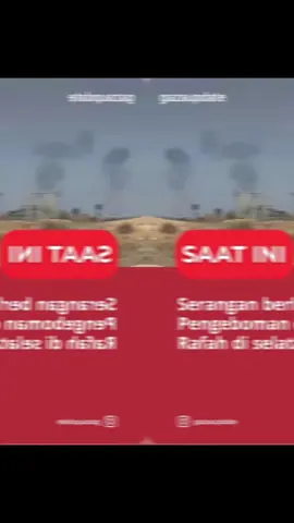 Gencatan senjata tinggal nama saja tanpa ada gencatan senjata yang sebenarnya, penembakan, pengeboman, penculikandan kejahatan zionist lainnya tetap berjalan tanpa ada yang bisa menahannya.  The ceasefire is just a name without a real ceasefire, shootings, bombings, kidnappings and other Zionist crimes continue without anyone being able to stop them. 