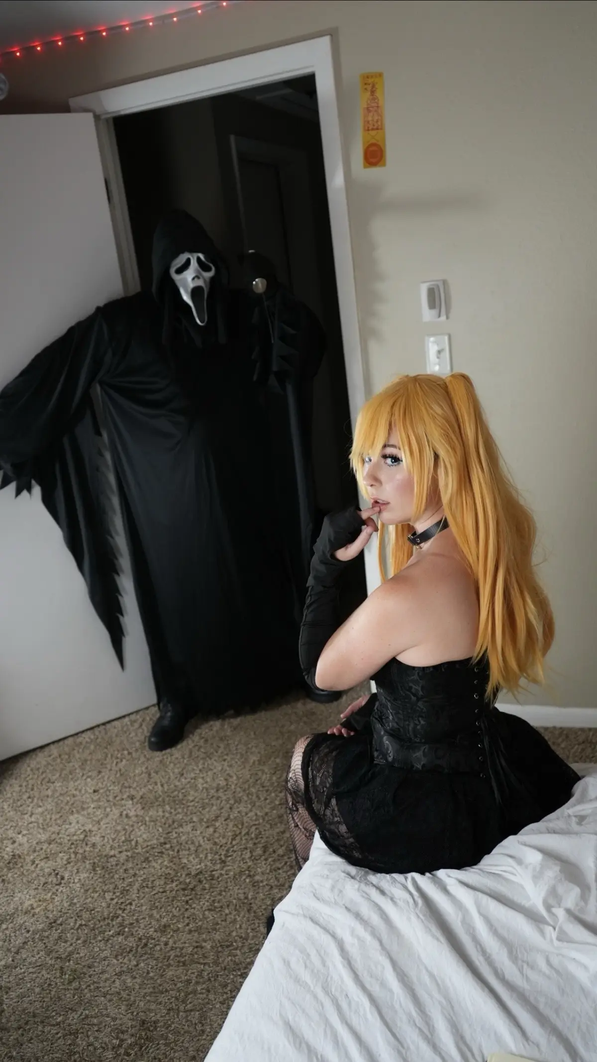 @Mr.Nick_Cosplays / Mr.Nick_VT is GhostFace #deathnote #ghostface #misa