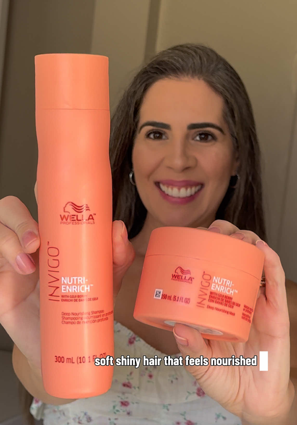 gifted by Wella Professionals USA  Protect your hair from daily stress with Wella Invigo Nutri-Enrich.  @wellahair #wellacare #wellainvigo #gifted_by_wellahairusa