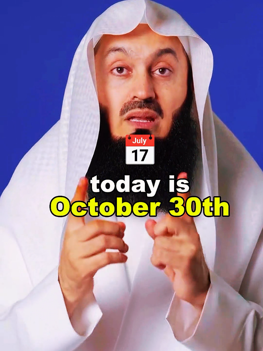 Today is October 30 😊 Please 🙏 Pray 🤲 For..... #islamic_videoMufti #islamicvideo #muftimenkofficial #muftiIsmaelmenk #muftimenk 