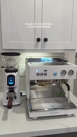 investing time and money into something new is sooo scary but always wondering what could’ve been is too soo we’re just going for it. so excited to see where Sunday Brew Coffee goes 😭💫 #newbusinessventure #startingagain #coffeecart #coffeebusiness #ascaso   