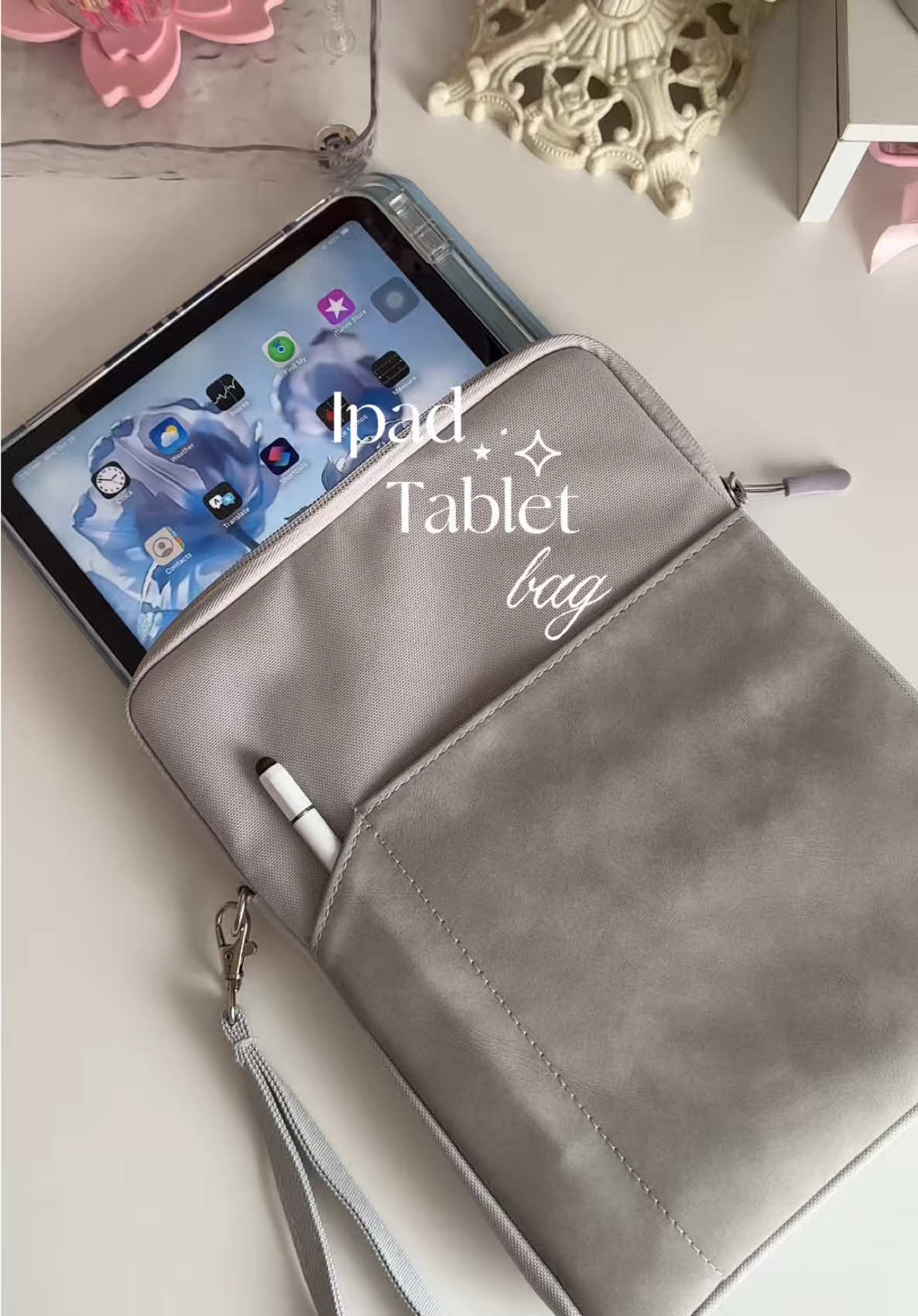 securing my Ipad in a water- resistant & shockproof bag for peace of mind! ✨ #tabletbag #ipadbag #bagforipad #ipadaccessories #ipadcase
