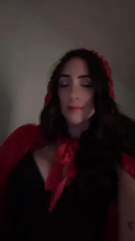 I couldn’t wait til Halloween to post 🤭 #littleredridinghood #costume #halloween 