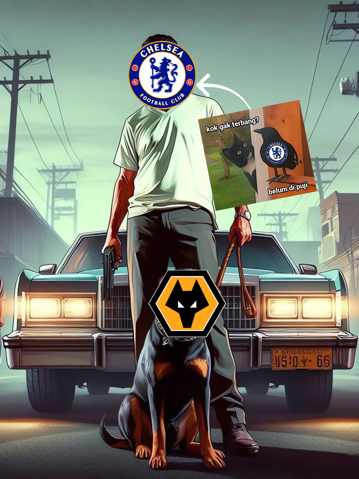 Chelsea mengalahkan wolves dengan skor 4-3🥵 || #fyp #chelsea #carabaocup #wolves #chelseafc