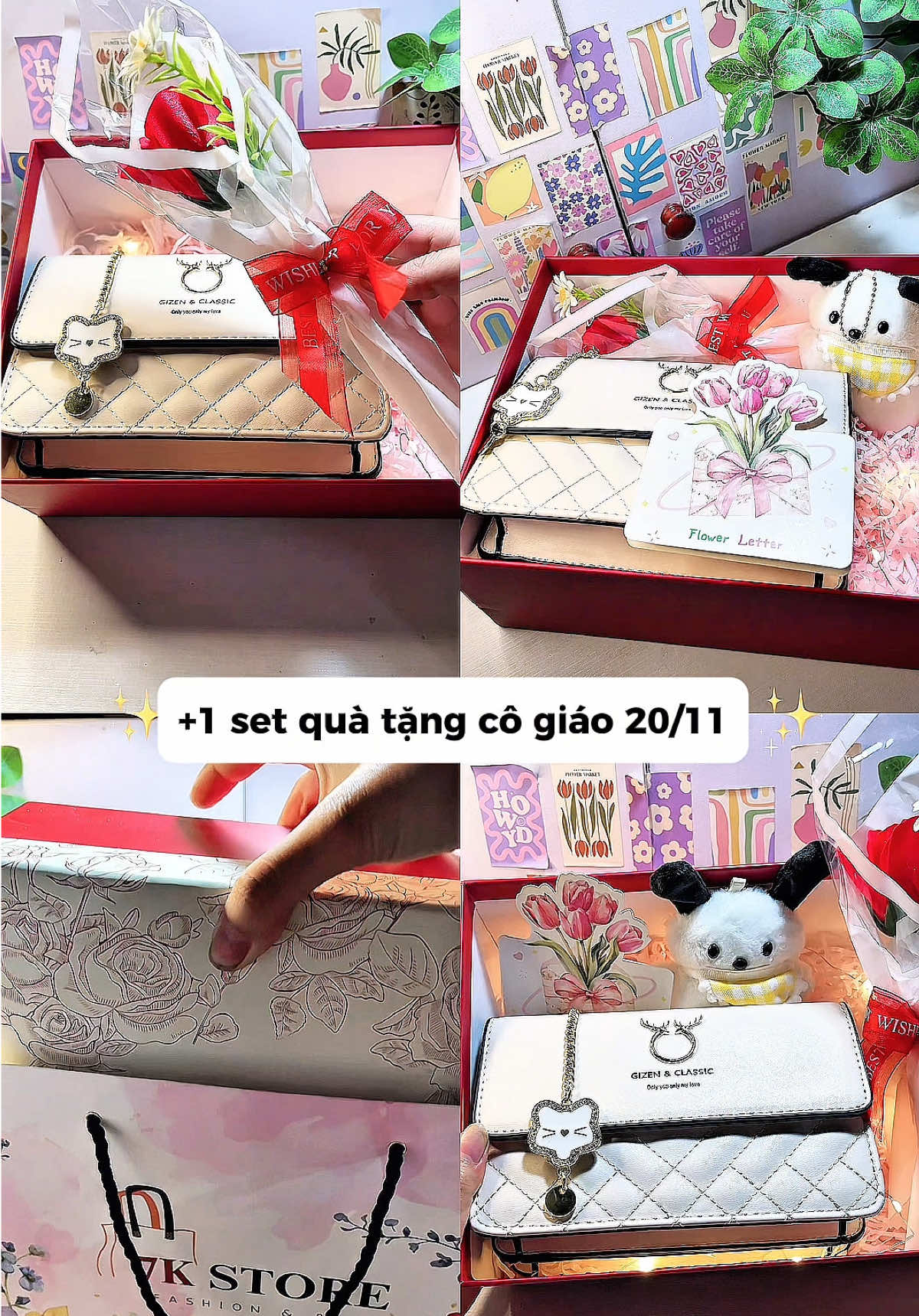 Quà tặng cô giáo 20/11 #quatangconggiao #20thang11 #setquatang #xh 