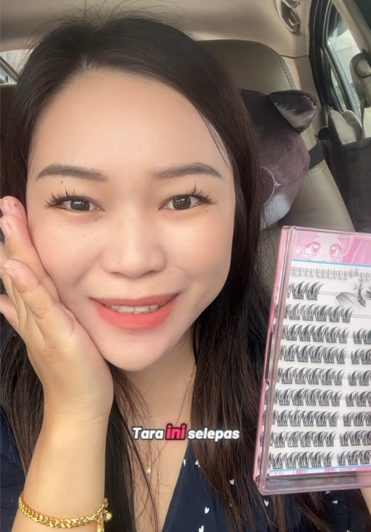 F@Ke Eyelashes cantik tanpa perlu letak gam. Senang pasang & buka ya. #Eyelashes#Babelash#FakeEyelash 