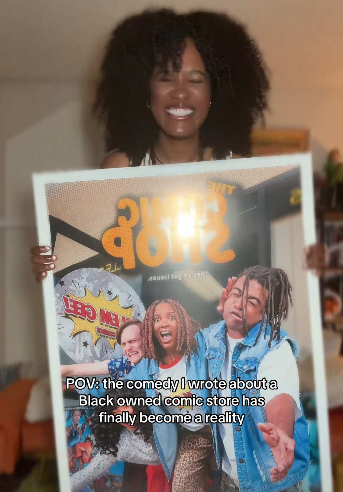 pinch me 🥹 #thecomicshopseries 