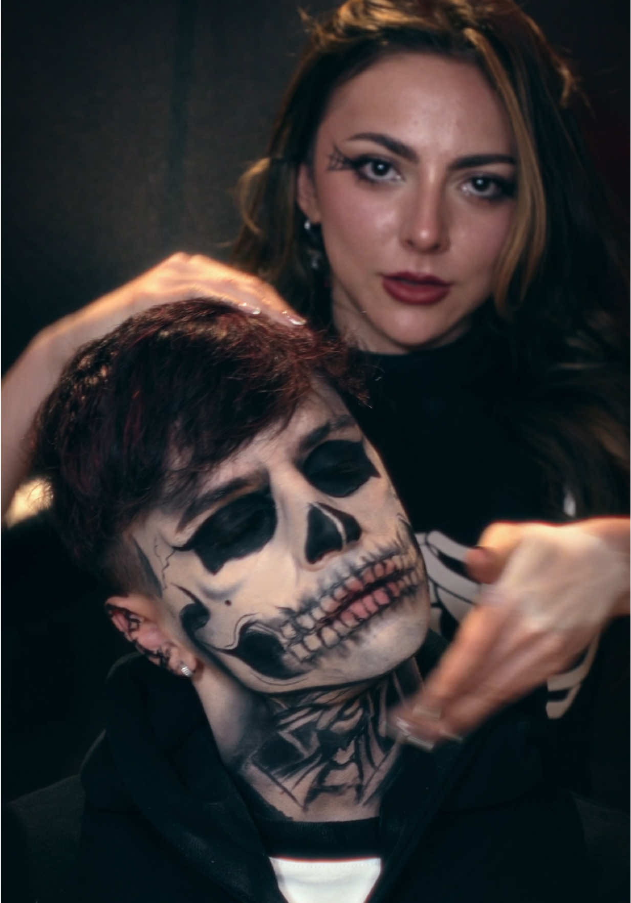 @Mernuel como Tate Langdon 💀🖤 gracias Manu por tenerme en cuenta! #halloween #tatelangdon #makeup 
