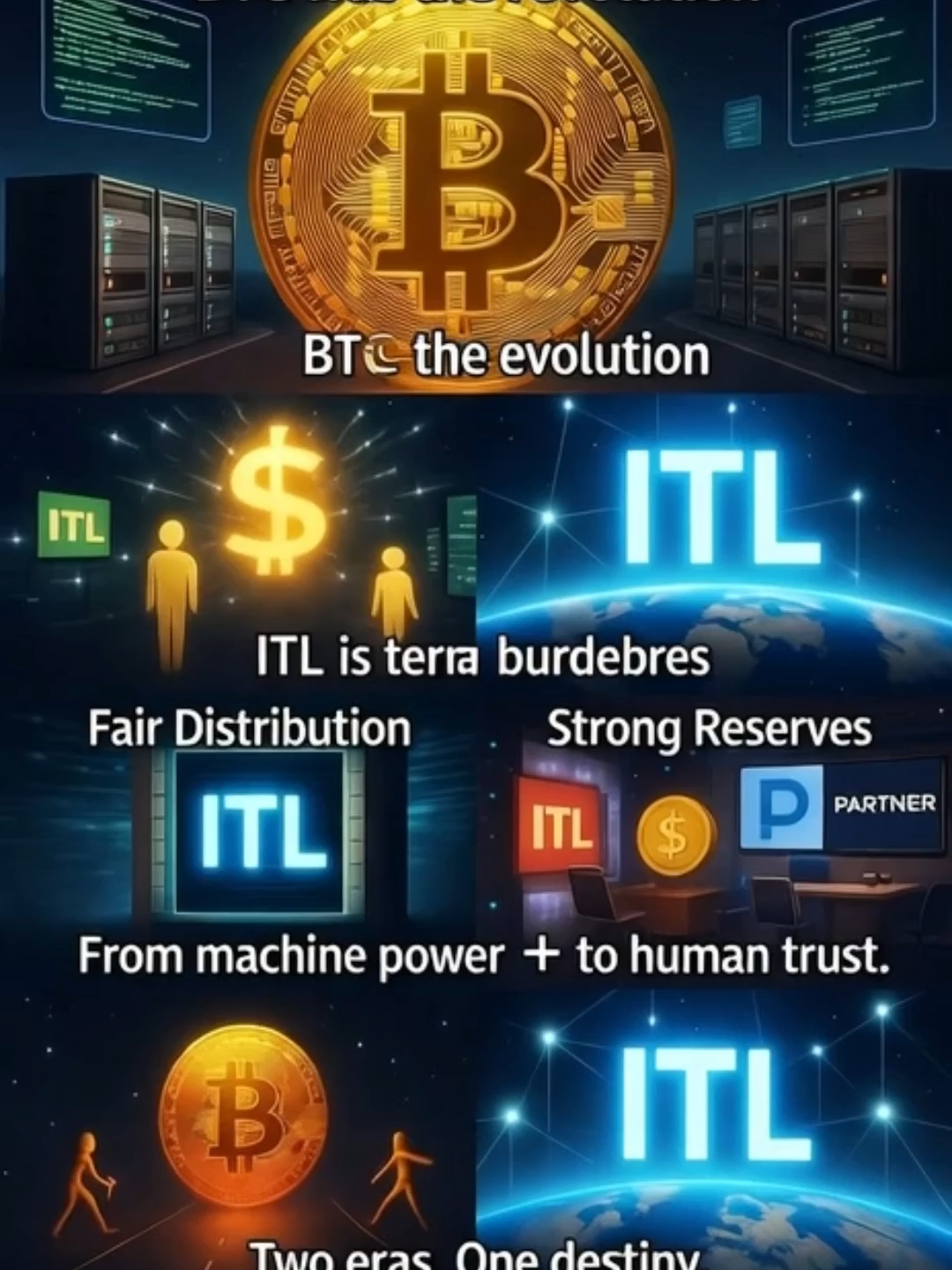 “Cuộc đua giữa hai kỷ nguyên: BTC vs ITL” #InterLink #ITLG #ITL