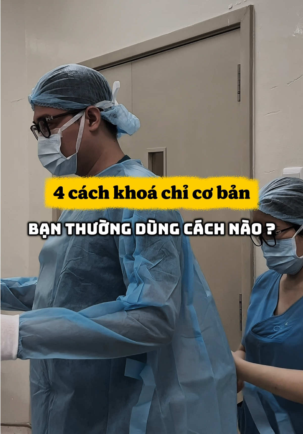 4 cách khoá chỉ cơ bản #hocycogivui👩🏻‍⚕️💙 #xuhuongtiktok #ykhoa #kienthucykhoa 