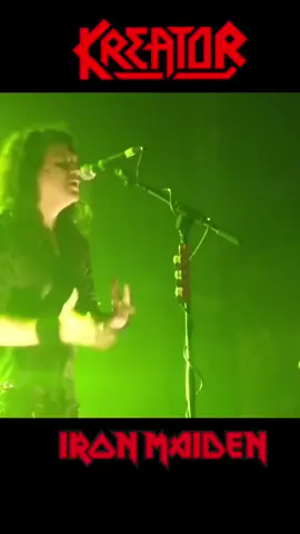 Kreator - Number Of The Beast (iron maiden cover) 🤘🔥 Who likes good decent covers? ¿A quién le gustan los buenos covers? #Kreator #NumberOfTheBeast #love80s #amolos80s 