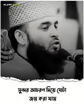 সুন্দর আচরণ দিয়ে যেটা জয় করা যায়!!!  . . .  . . . .#মিজানুর_রহমান_আজহারী #fyp #foryuo #islamic_video #islamirpakhi 
