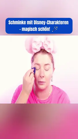Schminke mit Disney-Charakteren – magisch schön! 🪄 #DisneyMakeup #Stitch #WinniePooh #MakeupLover #fyp