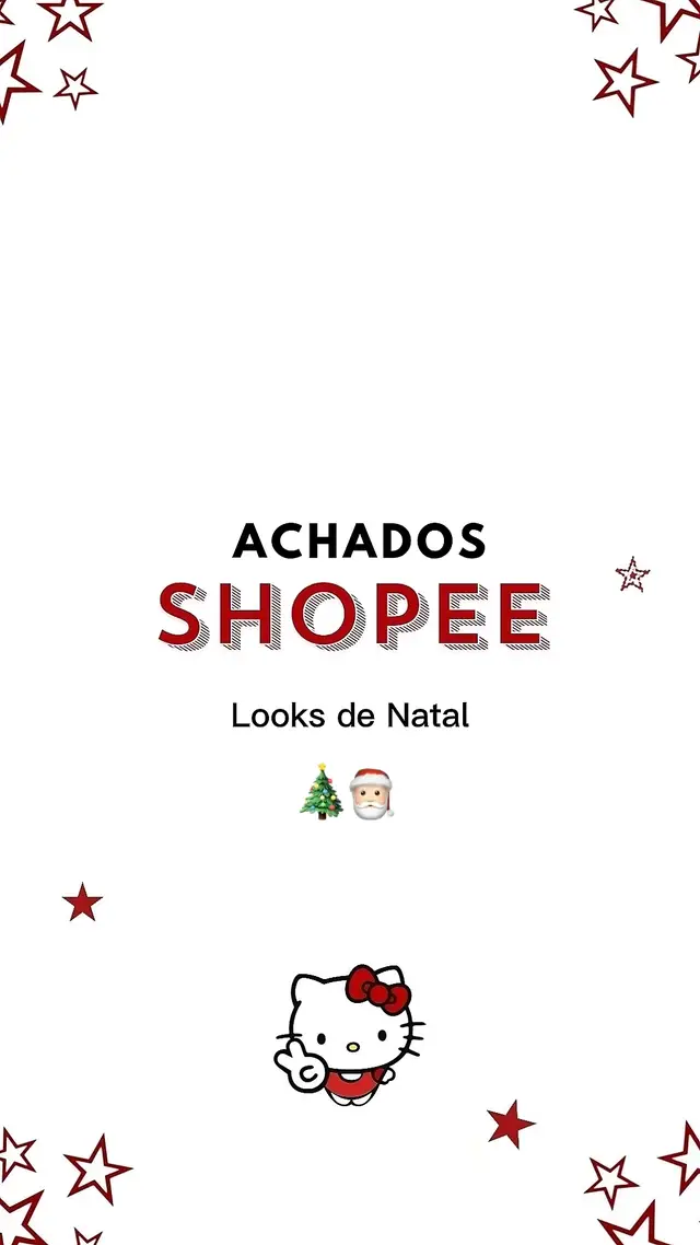 #ideiasdelooks #natal #shopeebrasil #girls #foyour 