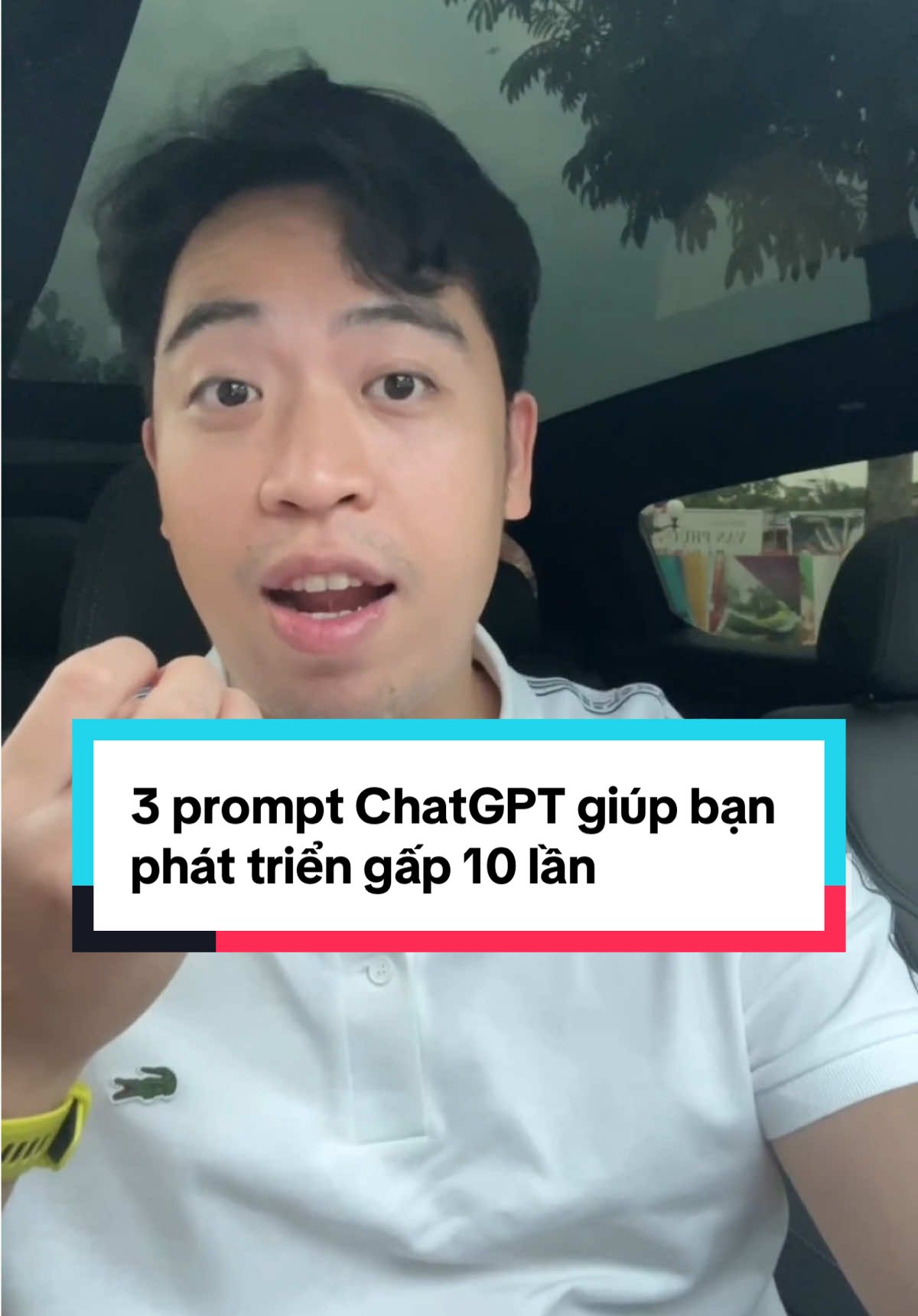 Nếu bạn chỉ dùng ChatGPT để viết nội dung hay làm việc nhanh hơn — bạn đang bỏ lỡ một ứng dụng thật sự sâu: dùng AI để hiểu chính mình. Trong video này, mình chia sẻ 3 prompt giúp bạn soi lại hành vi, thói quen và mục tiêu — như một buổi trò chuyện thẳng thắn giữa bạn và “phiên bản thành công hơn” của chính mình: 1️⃣ “Bạn đã nói chuyện với hàng triệu người rồi, còn tôi chỉ là một. Hãy giúp tôi xác định một hành vi lặp đi lặp lại đang kìm hãm tôi.” 2️⃣ “Hãy lượng hóa những gì tôi đang đánh mất nếu tiếp tục hành vi đó.” 3️⃣ “Giả sử tôi đã đạt được ước mơ lớn nhất sau 5 năm, phiên bản tương lai của tôi có – và không có – những thói quen nào so với bây giờ?” Đơn giản, nhưng nếu bạn dám hỏi thật lòng — câu trả lời có thể thay đổi cách bạn sống và làm việc. #5PhutAI #ChatGPTVietnam #AIReflection #PromptAI #TuDuyLanhDao     