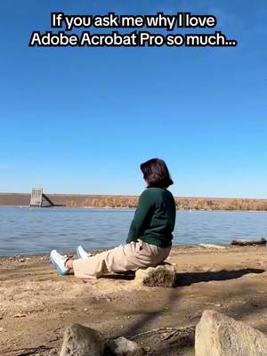 Stay organized when traveling with Adobe Acrobat Pro.