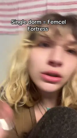You don’t see the vision #femcel #dormlife 
