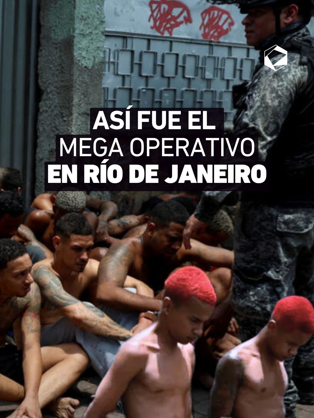 La “Operación Contención” convirtió a Río en zona de guerra 💥 Helicópteros, drones y vehículos blindados tomaron las favelas para enfrentar al Comando Vermelho.   #brasil #news #operativo #latam