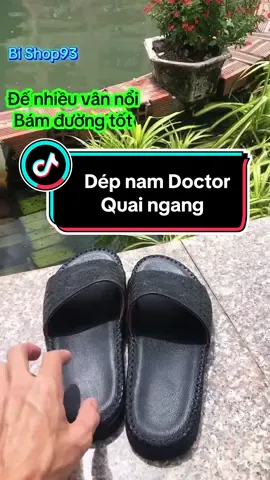 Dép nam Doctor quai ngang da mềm #depnam #dep #tiktok #xuhuong #thinhhanh 