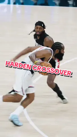THIS HARDEN CROSSOVER 👀 #NBA #laclippers #jamesharden #crossover #highlights 