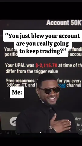 Honeyyyy trying something new 😂😂 I call myself holding a trade and held it straight to account blown 😂😂 Well I am learning to detach myself from the money and emotions. Not sure if that’s a good thing or bad thing 🫣🥴😬 Day 8 