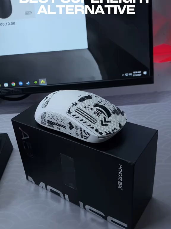 Ideia  Reviewing the MCHOSE A5 Wireless Gaming Mouse: Is It Worth It? GLOBAL LINK: https://s.click.aliexpress.com/e/_c4UVMOD1 USA: https://amzn.to/4oNf6rC UK: https://amzn.to/3JB2OU4 BR: https://amzn.to/47JOoKB Best Mouse under $50! #fypシ #fypage #techtok #zadesss #cleansetup #monitor #a5promax #gprosuperlight #mechkeys #Tech #mouse #techreview @mechkeysstore
