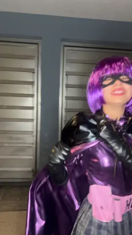 Hit girl 💜😈 #fyp #hitgirl #costum #disfraz #haloween 