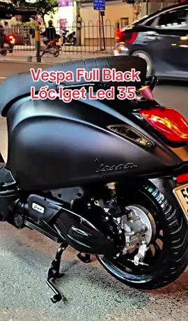 Vespa Sprint Full Black Led lại còn Lốc Iget mà có 35 Trịu thôi ạ #viral #tren #trenmoi #fyp #hot 