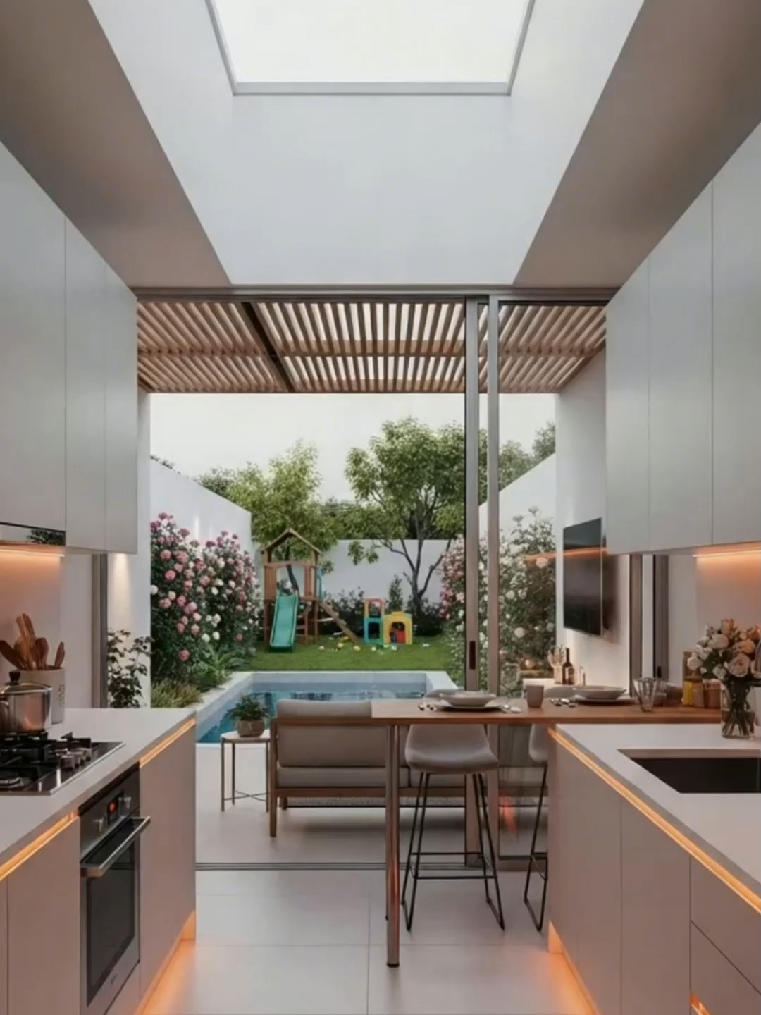 Inspirasi dapur semi terbuka dan kolam renang minimalis#fyp #viral #garden #homedecor #fyppppppppppppppppppppppp #fypシ゚viral🖤tiktok #design #relax #homedesign #gardening #rumahminimalis #relaxingvideos #relaxing #backyard #balkon #desainrumah #halamanrumah #dapur #outdoorkitchen #kitchen #pageforyou_🔥 #balkon #desainrumah #halamanrumah #dapurminimalis #dapurbersih #dapurbentukl #dapurbentuku #dapursemiterbuka #dapurterbuka #dapurterbukaminimalis #pageforyou_🔥trending #balcon #tamanbelakangrumah #fasad #dapurletterl #dapurletteru #tamanbelakangrumah #fecade www.modelasri.com