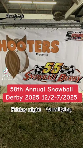 58th annual Snowball Derby 2025 Five Flags Speedway #ontheroadwithrowdymaglite #rowdymagliteshow #58thsnowballderby2025 