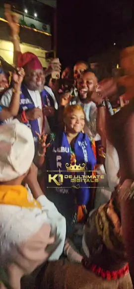 K1 De Ultimate Serenades The Members Of The Ijebu Pride Network With Classical Music During The Induction Ceremony  at Mayegun Royal Resort Ijebu Ode  #K1deultimatedigitals  #kingwasiuayindemarshal  #001fuji